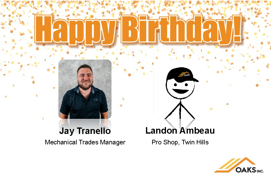 Two colleagues celebrating their birthday