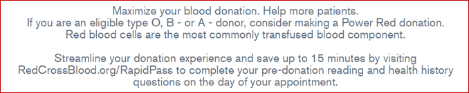 Blood donation information and eligibility criteria