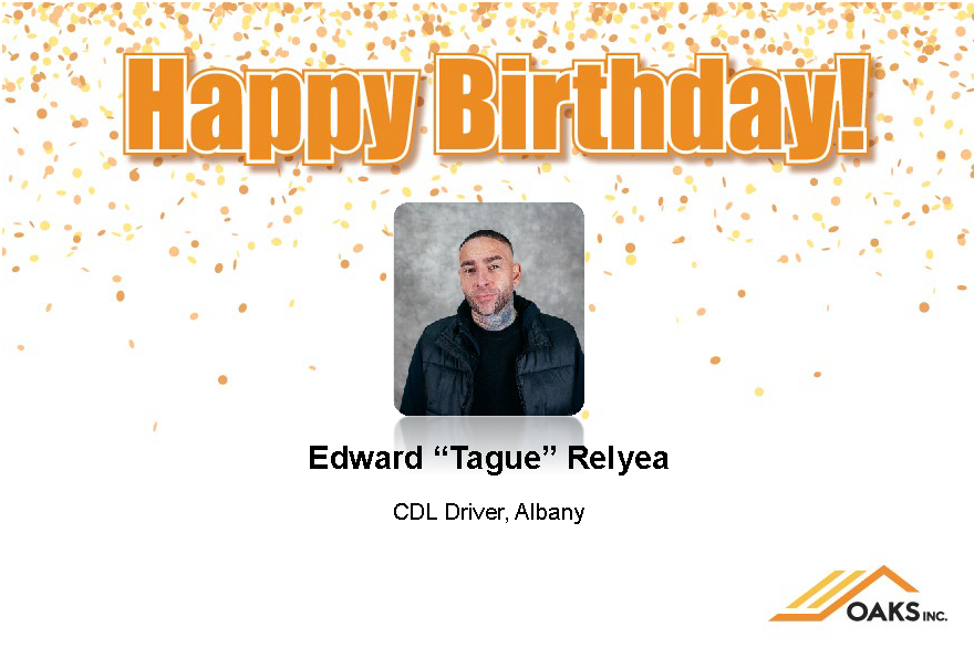 Edward Tague Relyea CDL Driver Albany