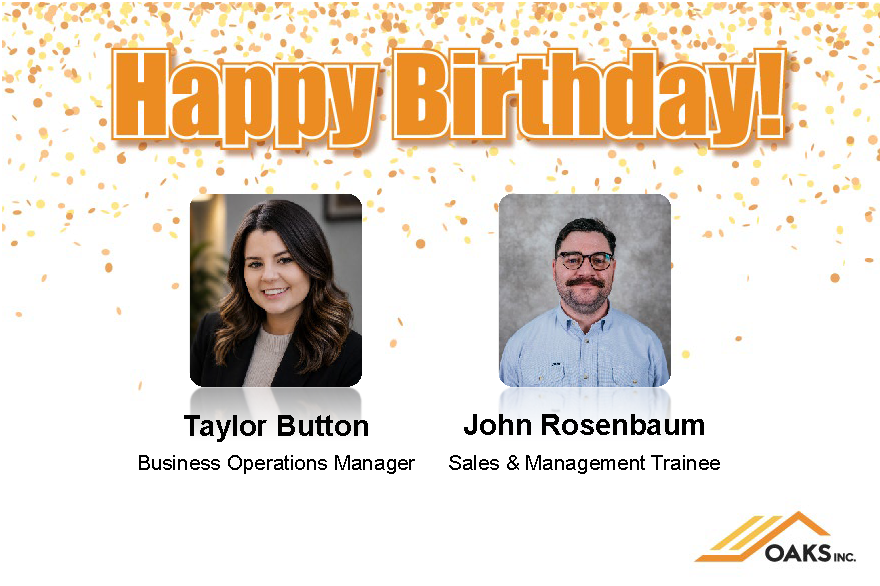 Taylor Button and John Rosenbaum celebrating their birthday