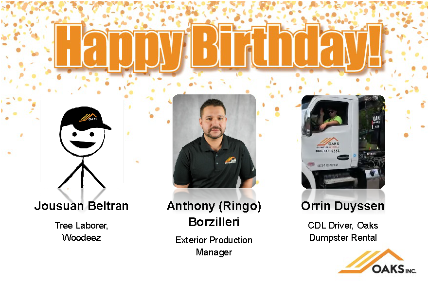 Birthday wishes to Jousuan, Anthony, and Orrin